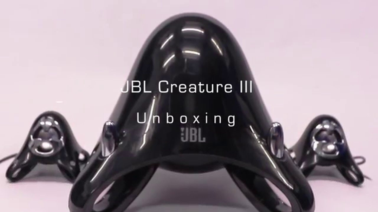 JBL Creature III Unboxing & Review - YouTube