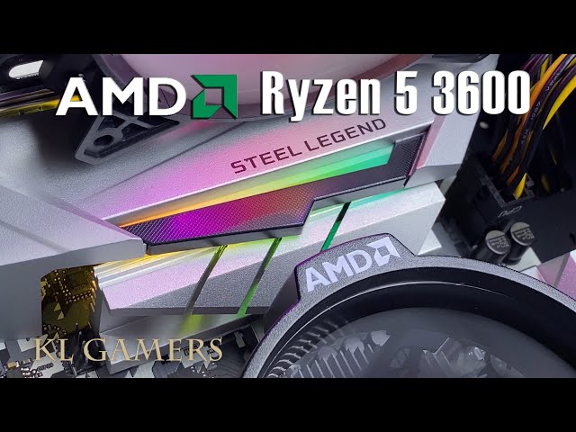 AMD Ryzen 5 3600 ASRock B450M STEEL LEGEND HYPERX GTX 1650 SUPER
