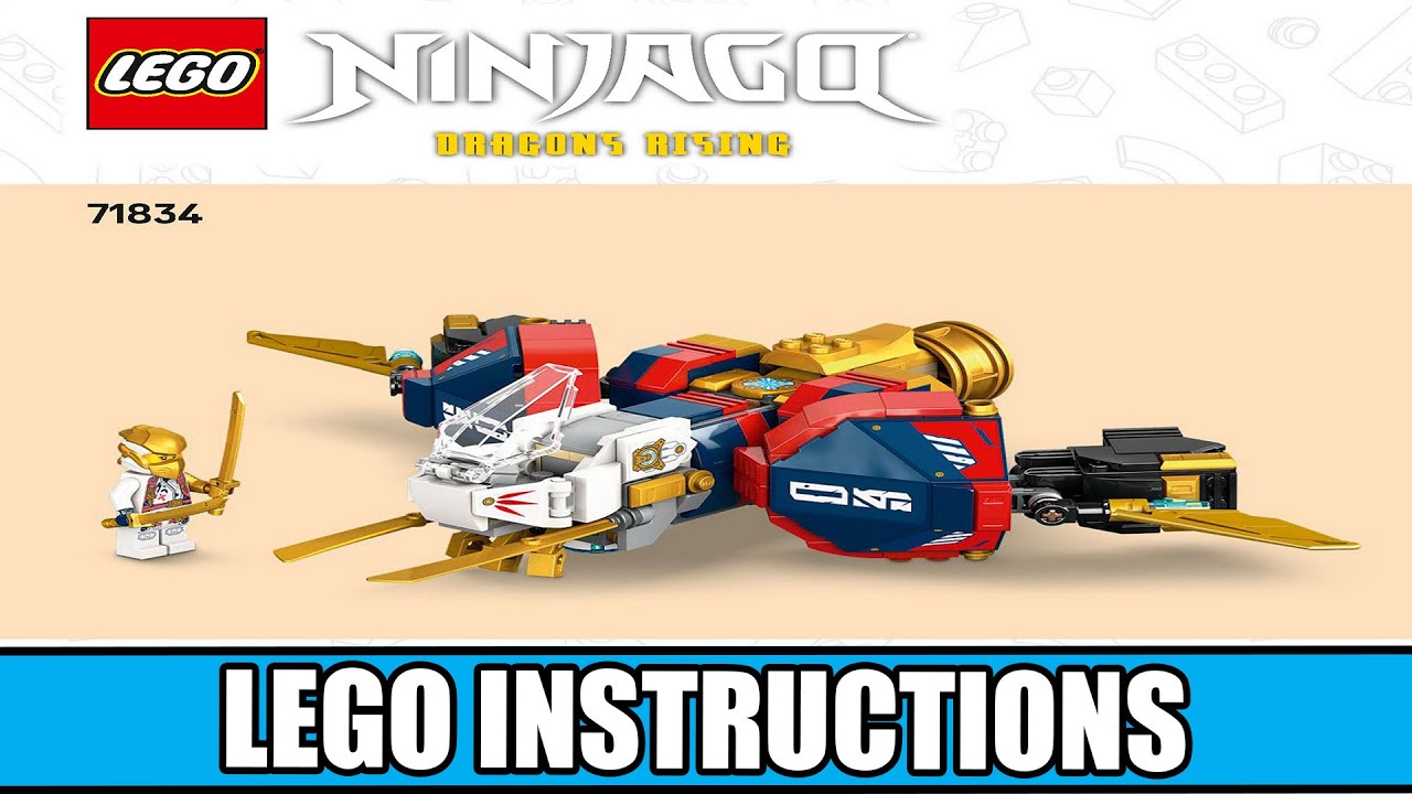 LEGO Instructions - Ninjago - 71834 - Zane's Ultra Combiner Mech