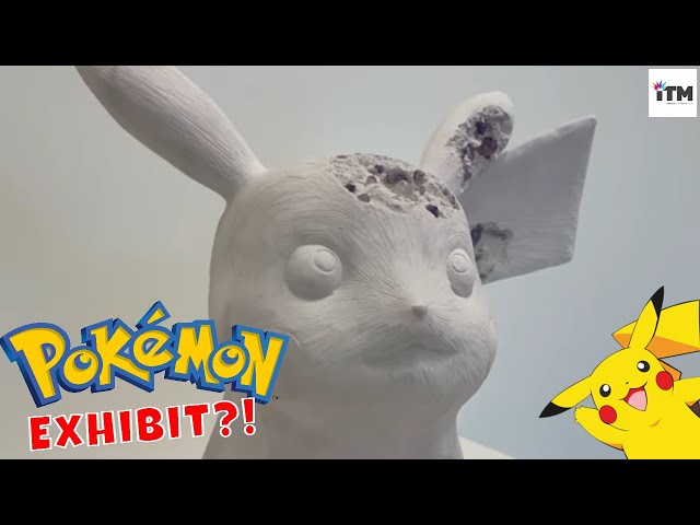 Pokémon Exhibit?! • Daniel Arsham • Wherever You Go, There You Are