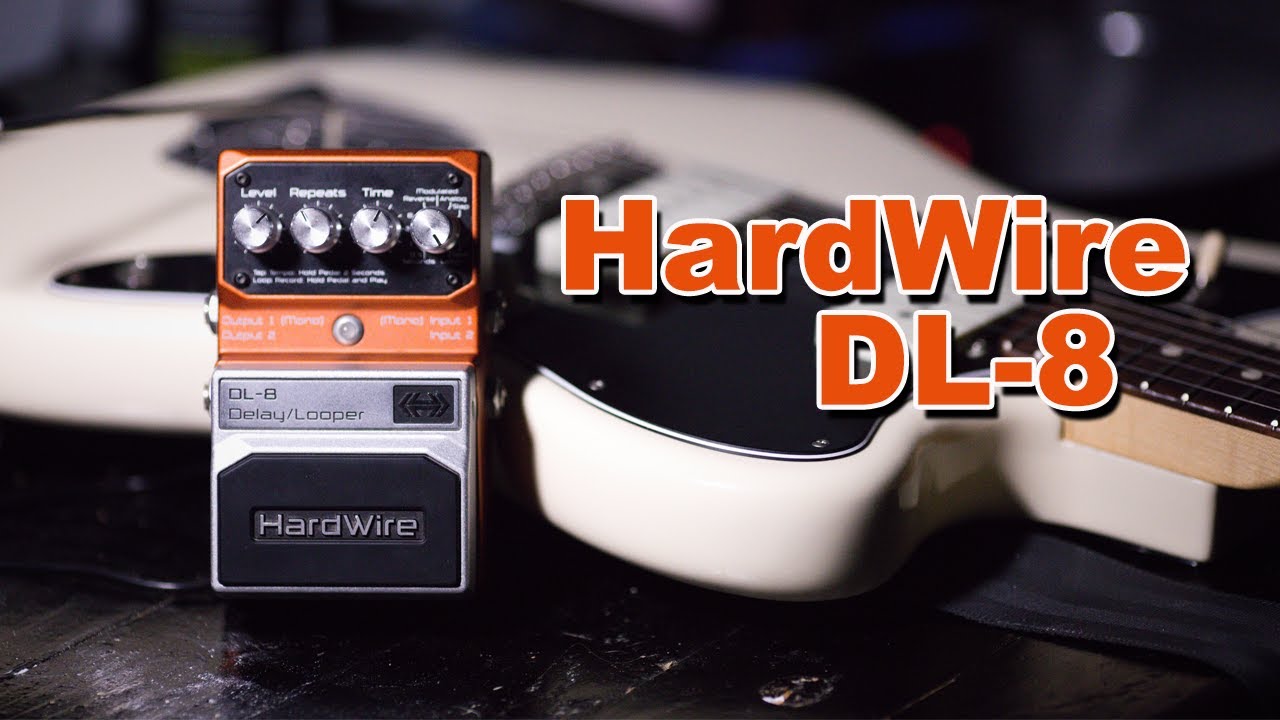 Digitech Hardwire DL-8 Delay - Off the Shelf & Back in Action