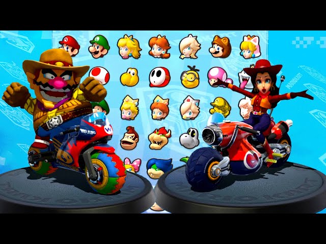 マリオカート8 デラックス ] ポリーン vs ワリオ（ガンマン） ムーン