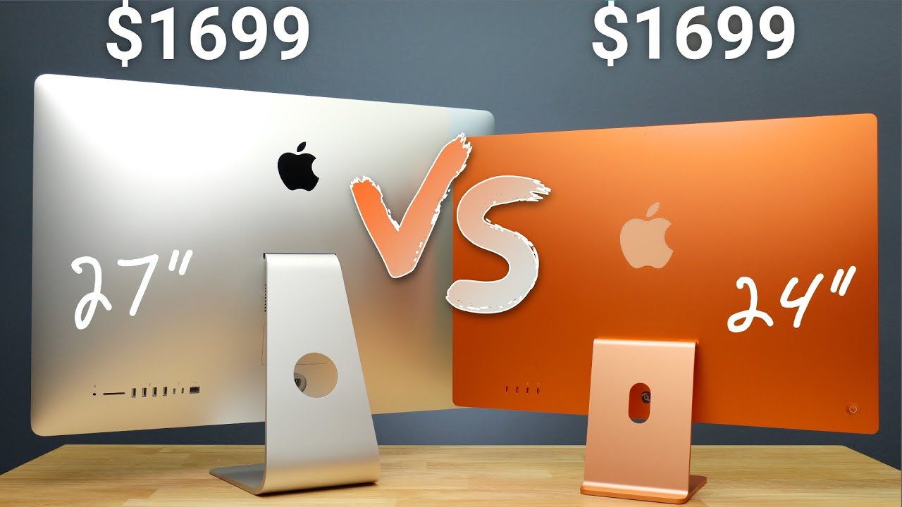 M1 iMac Mid-range vs 2020 iMac for SAME PRICE! 24 vs 27 - YouTube