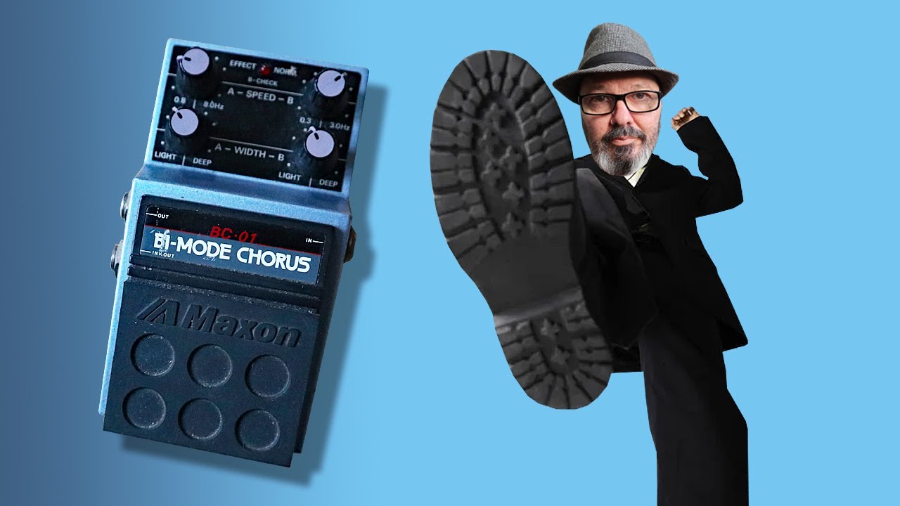 Test Maxon BC-01 Bi-Mode Chorus Year 1985 - YouTube