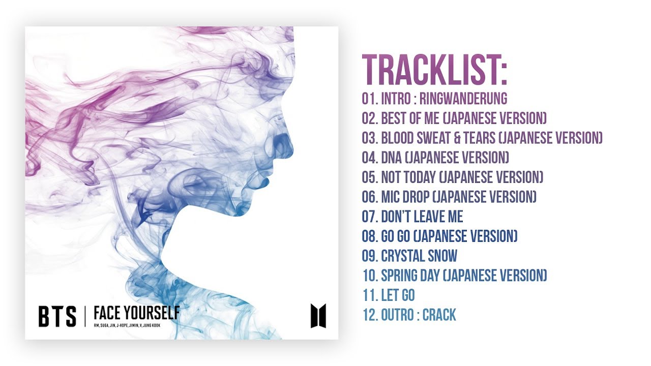 Full Album] BTS (방탄소년단) - FACE YOURSELF [Japanese] - YouTube