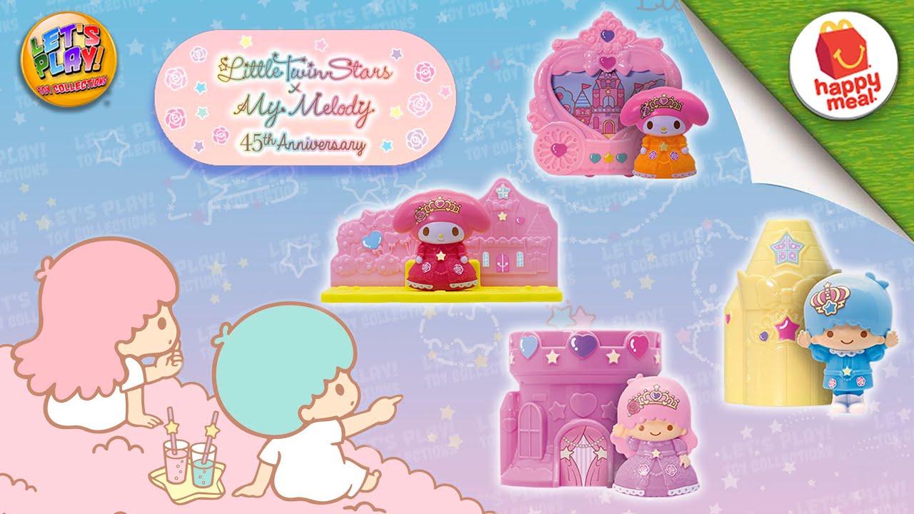 2020 Little Twin Stars x My Melody 45th Anniversary McDonald's
