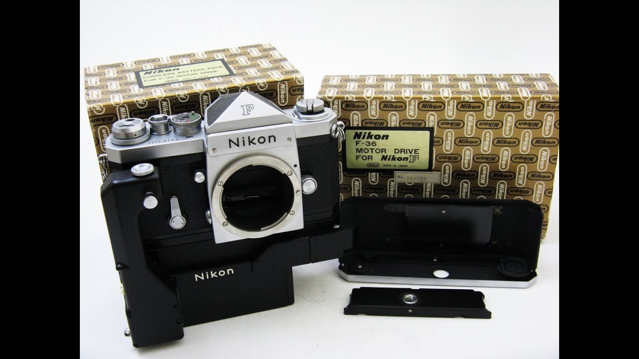 Nikon F eyelevel + F-36 MOTOR DRIVE - YouTube