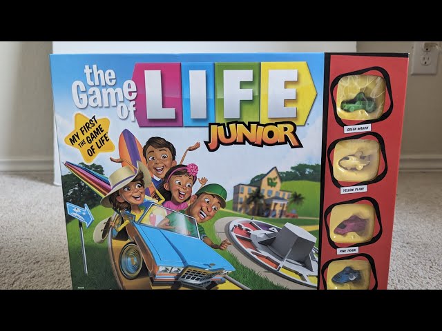 New Board Game - The Game of Life Junior by