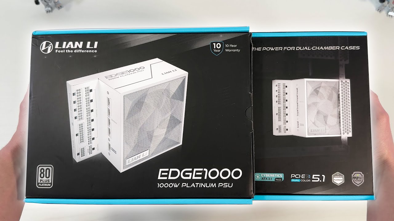 Best Premium PSU? - Lian Li Edge 1000w White Platinum Unboxing