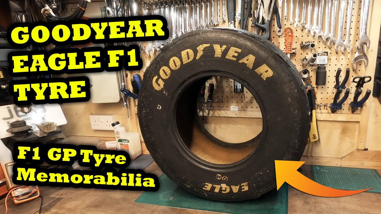 1991 Goodyear Eagle F1 Formula 1 Tyre Wall Art Nigel Mansell