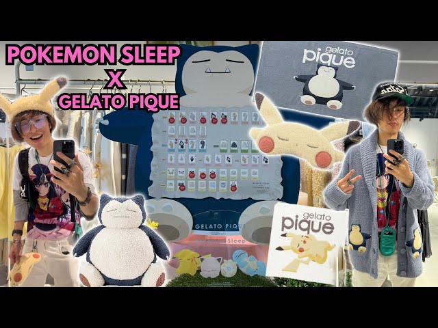 Pokémon Sleep X Gelato Pique Merch Haul & Unbox Review ジェラート