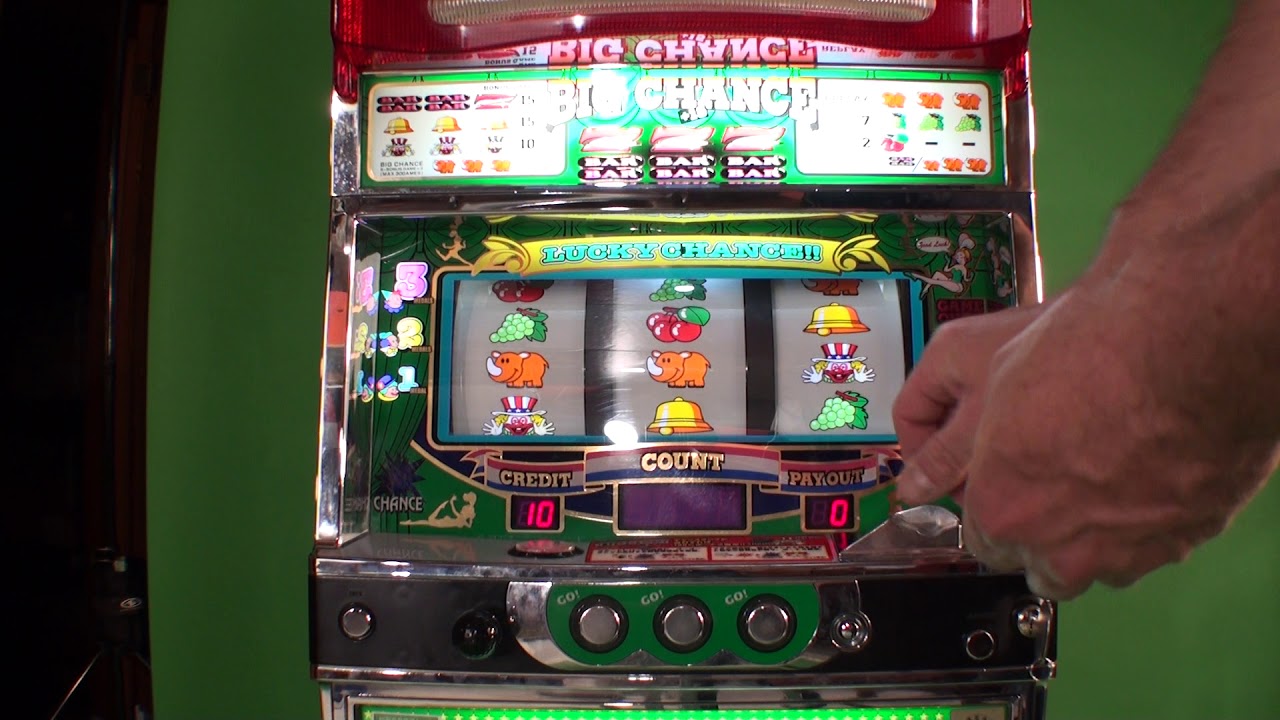 Juggler Girl Big Chance Pachislo skill stop machine - YouTube