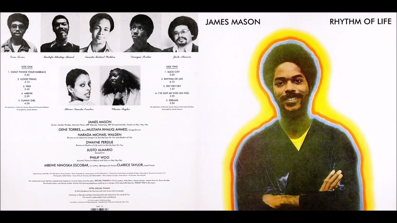 James Mason - Rhythm Of Life [Full Album] (1977) - YouTube