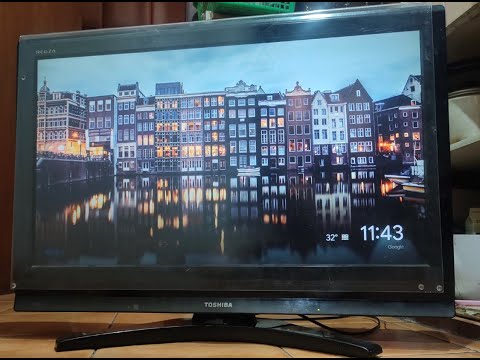 240728 TOSHIBA Regza 32inc LCD-TV Model 32R9000 - YouTube