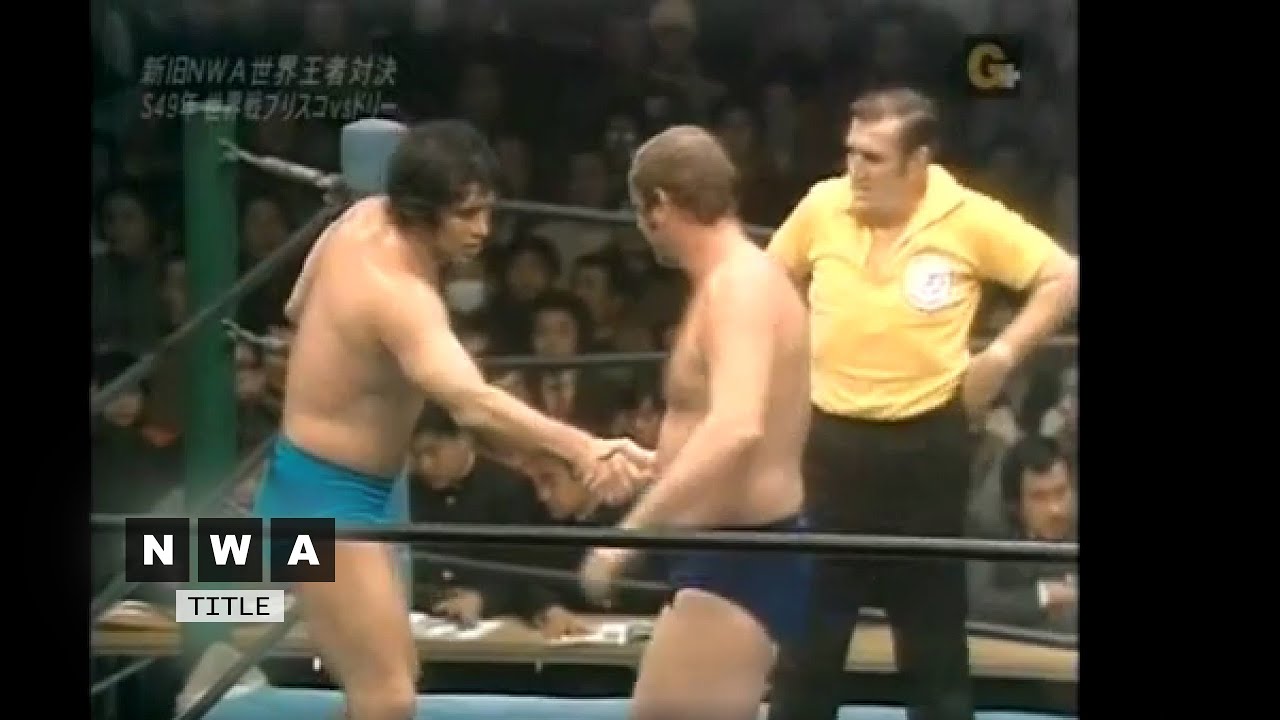 1974 01 29 Jack Brisco vs Dory Funk Jr NWA Title - YouTube