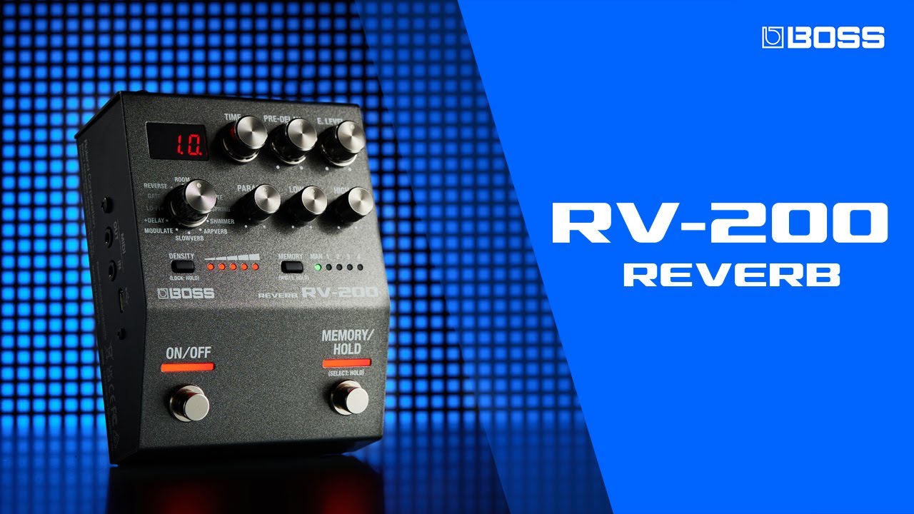 BOSS RV-200 Reverb | Ambient Bliss - YouTube