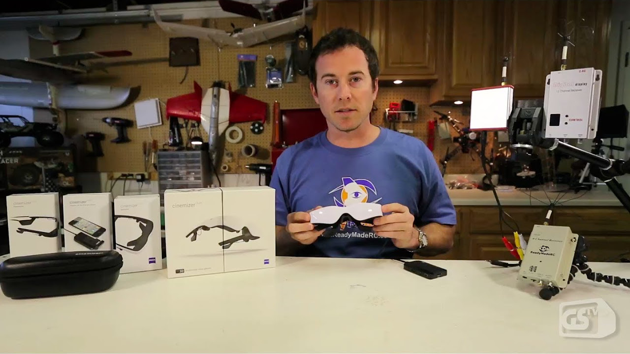 GSTV - Zeiss cinemizer OLED™ - FPV video glasses and more - YouTube