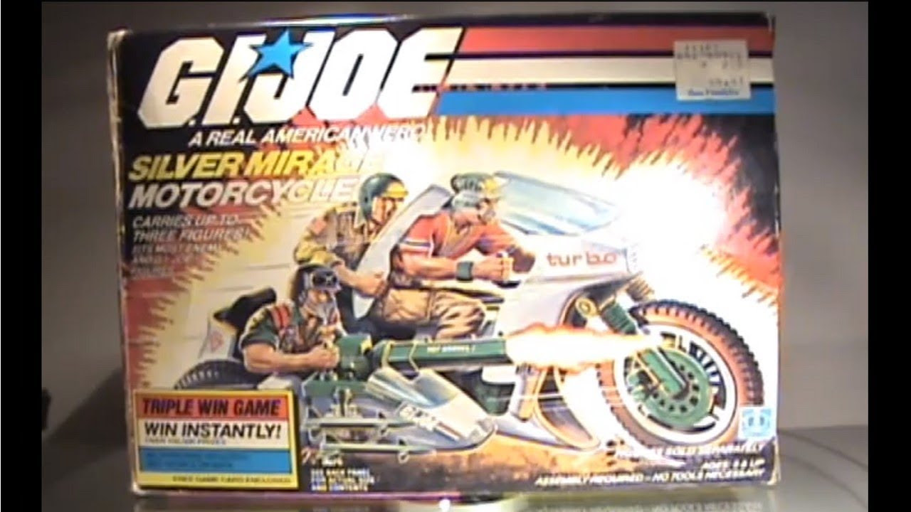 1985 G.I. Joe Silver Mirage review - YouTube