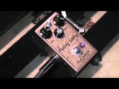 Plum Crazy Fuzzy Lady Pedal Demo - YouTube