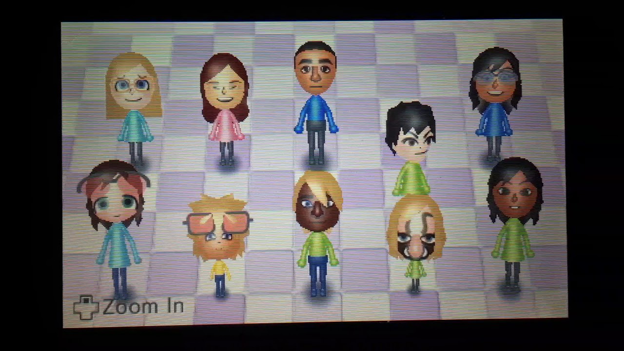 MY MII COLLECTION: (NINTENDO 3DS XL) - YouTube