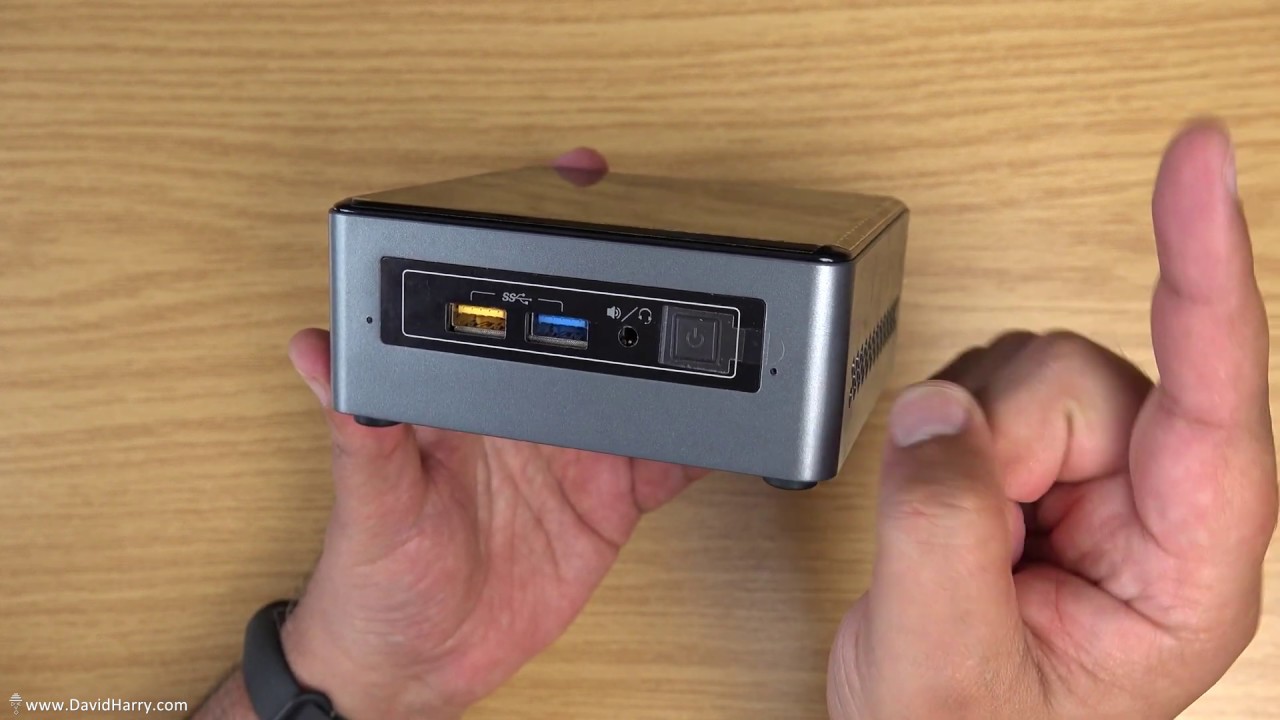 How to upgrade the RAM memory and SSD hard drive in an Intel NUC