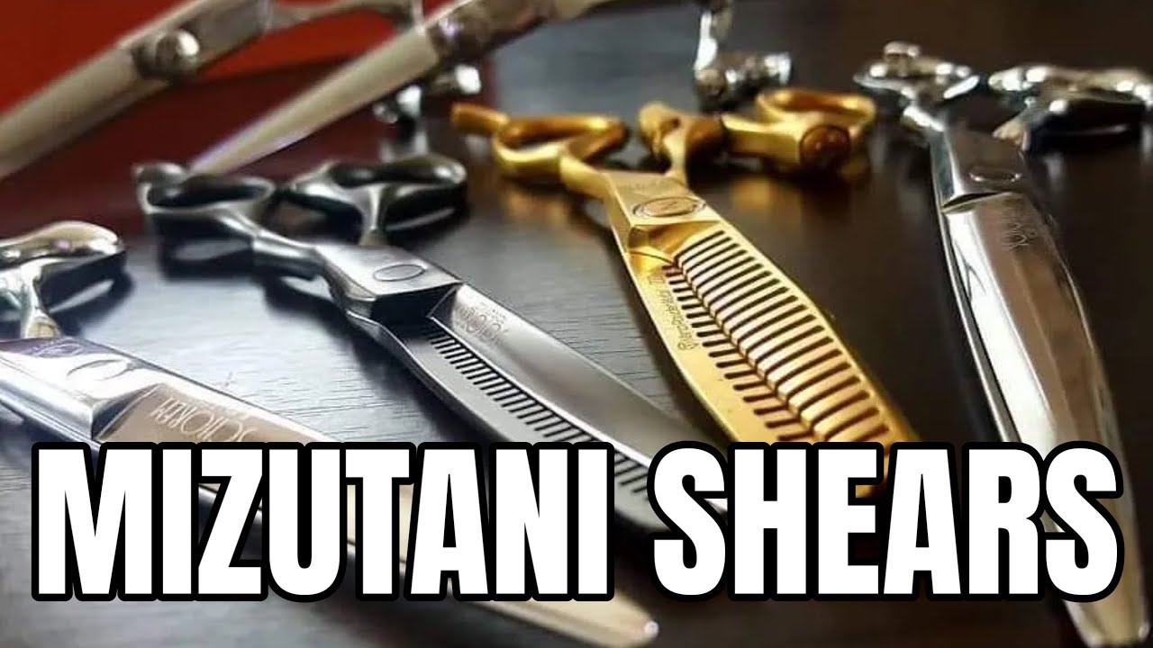 Mizutani “Dama Sword” Scissor Collection 2024 by Thomas - YouTube