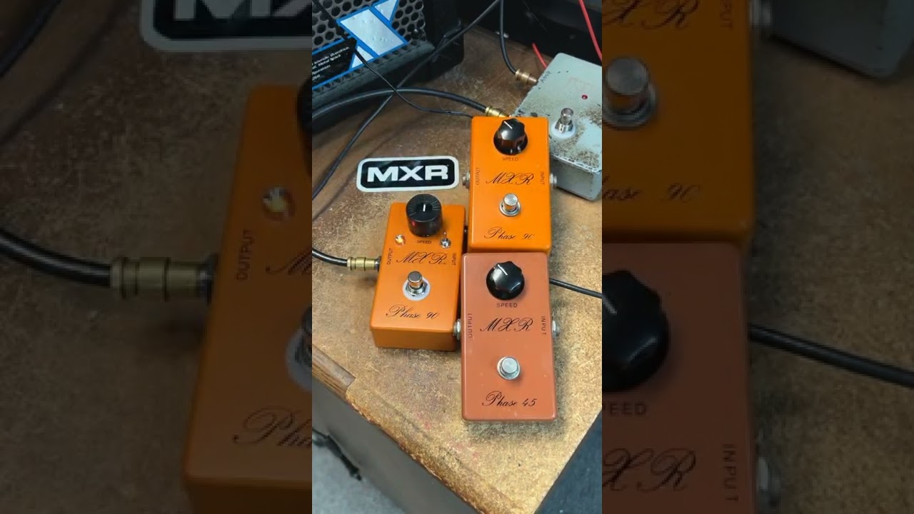 MXR Phase 90 toggle mod for Phase 45 sound. - YouTube