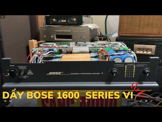 BOSE 1600 SERIES VI(動作確認済) BOSE 1600 SERIES VI(動作確認済