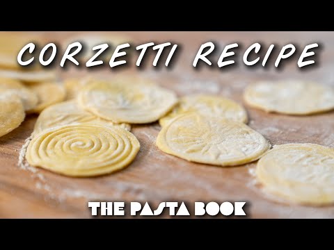 Corzetti Recipe - YouTube