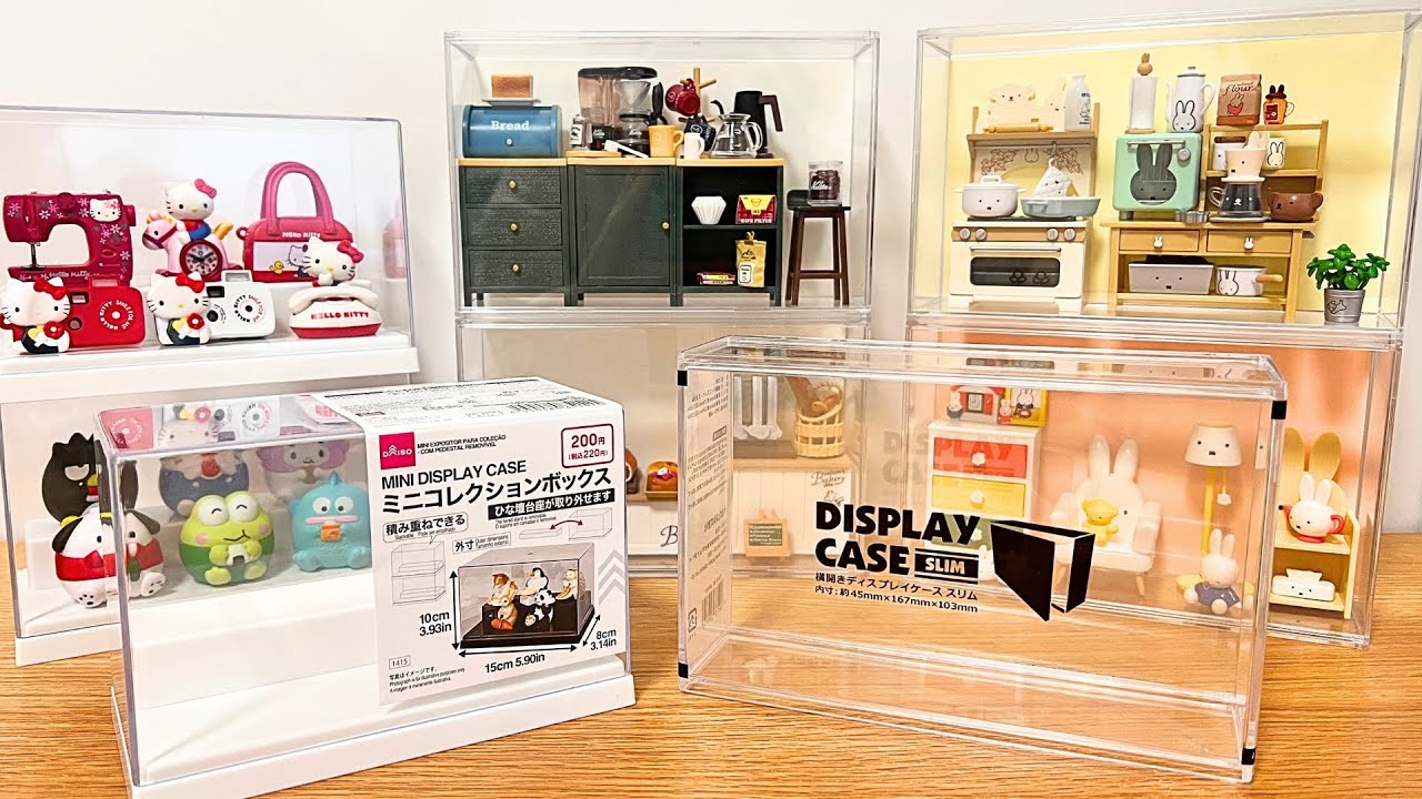 I bought all the display cases sold at Seria and tested what I