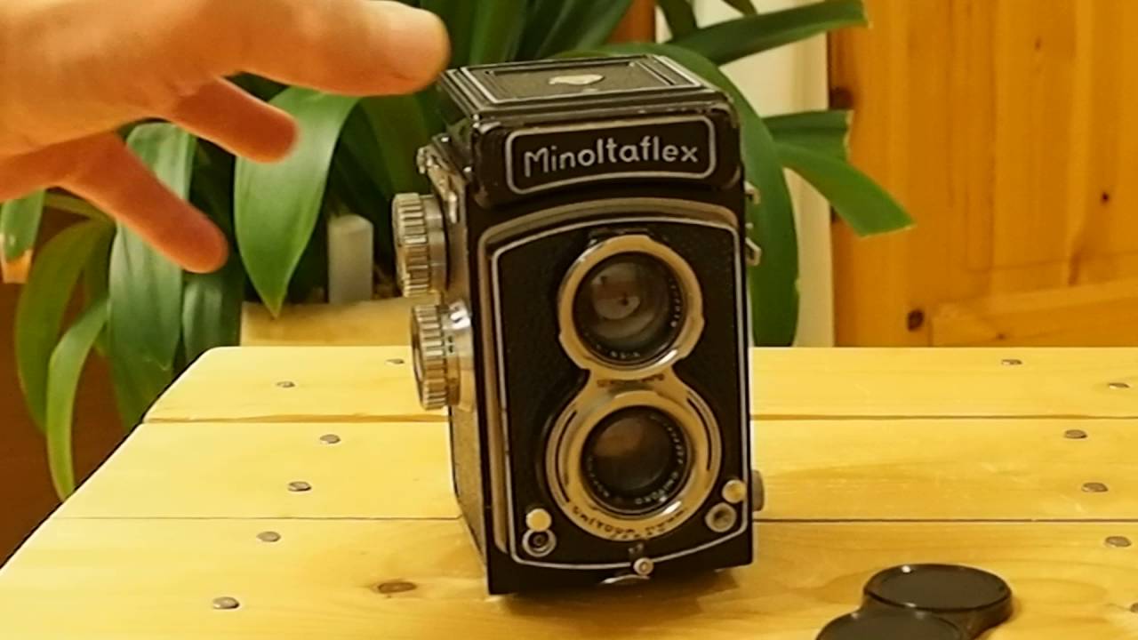 Minolta flex 二眼レフカメラ【説明書付き】 Minolta flex 二眼レフ