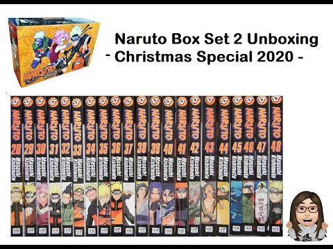 英語版 コミックス NARUTO Box2 28〜48巻 特典付き Naruto Box Set 2