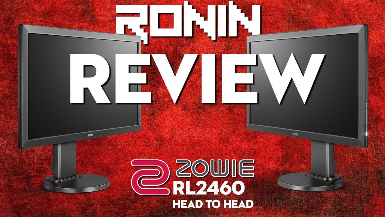 BENQ Zowie RL2460 eSports Monitor// Ronin Review - YouTube