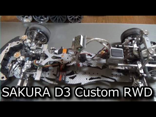 SAKURA d3改 フルオプ RWD ⚙️ Essential for SAKURA D3 RWD