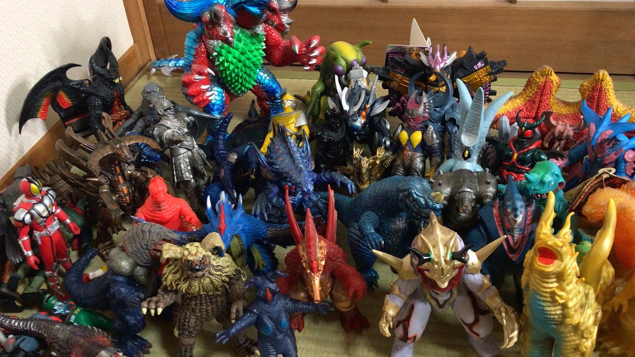 ウルトラマン ゴジラ 仮面ライダー ソフビコレクション紹介 ultraman