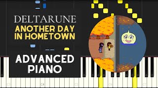 Another Day in Hometown (Advanced Piano Tutorial) - Deltarune