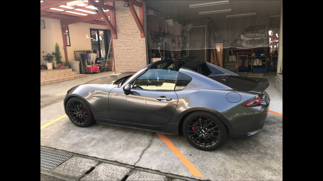 ロードスターRF BBS社製鍛造アルミホイール（17×7.0J)ブラック