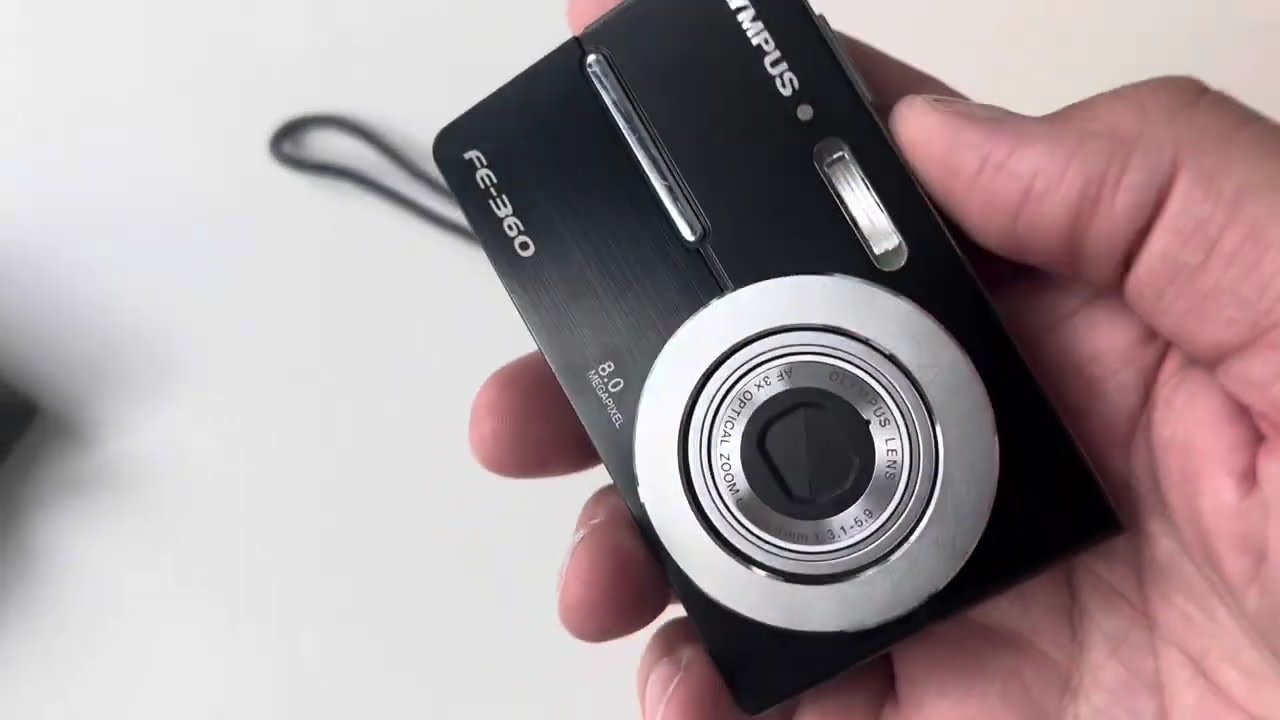 Olympus FE-360 old digital photo camera 8.0 Mpx AF 3x optical zoom