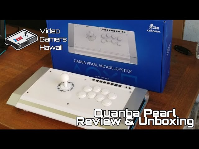 Qanba Pearl Arcade Joystick Unboxing & Review - YouTube
