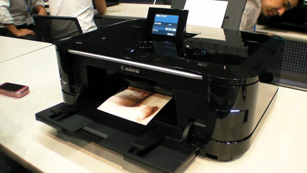 キヤノン：PIXUS MG6130 Touch＆Try - YouTube