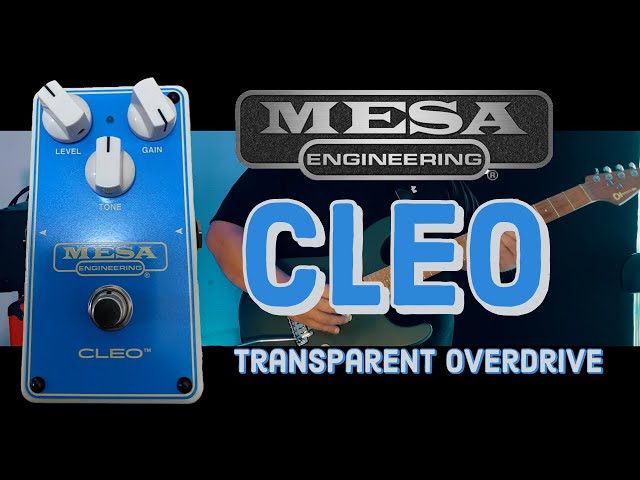 Mesa/Boogie CLEO Transparent Overdrive - YouTube