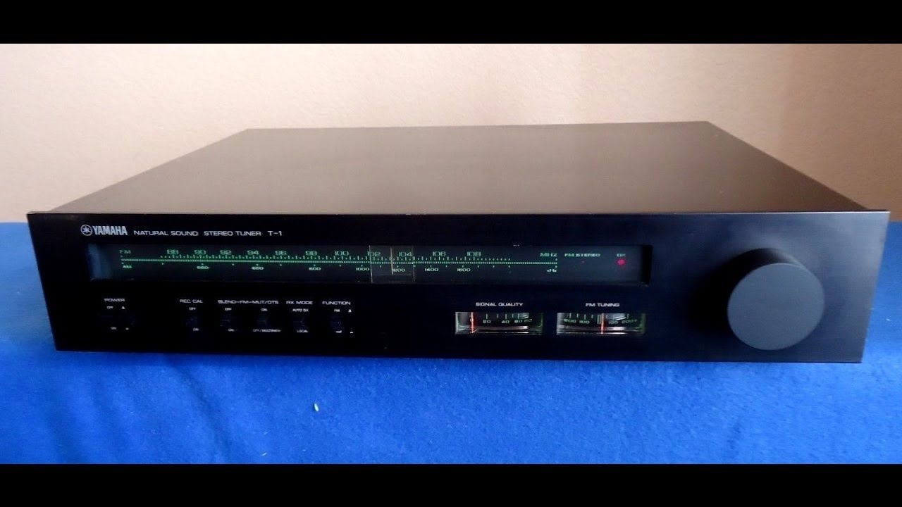 Yamaha T-1 Natural Sound Tuner - Intro And Test - YouTube