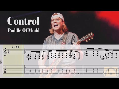 Control - Puddle of Mudd | Backing Track | Guitar Tab - YouTube