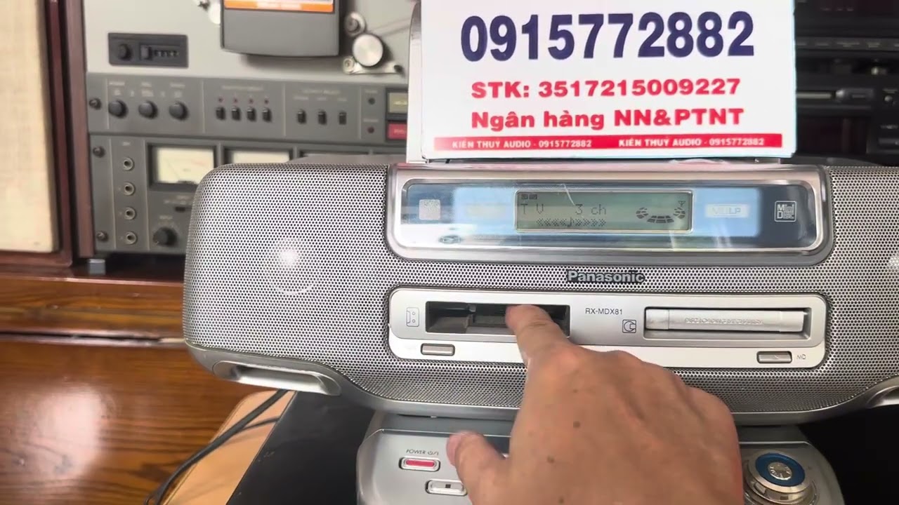 Panasonic RX-MDX81 * 0915772882 - YouTube