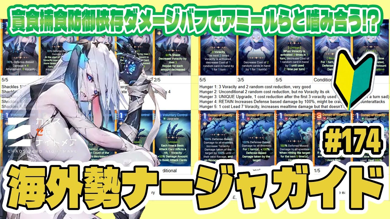 Chaos Zero] Introducing translated versions of Naaja guides from
