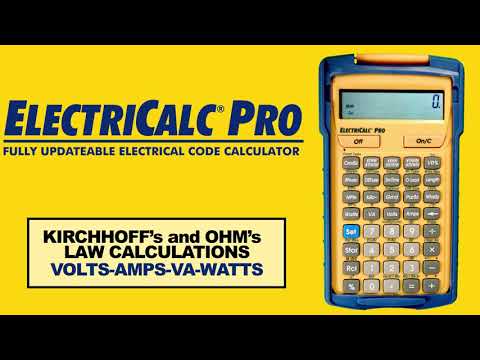 ElectriCalc Pro Calculator 5070 - Monroe Systems for Business