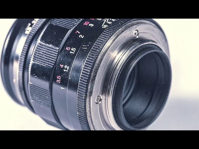 Voigtlander 75mm f2.5 Color-Heliar Lens - YouTube