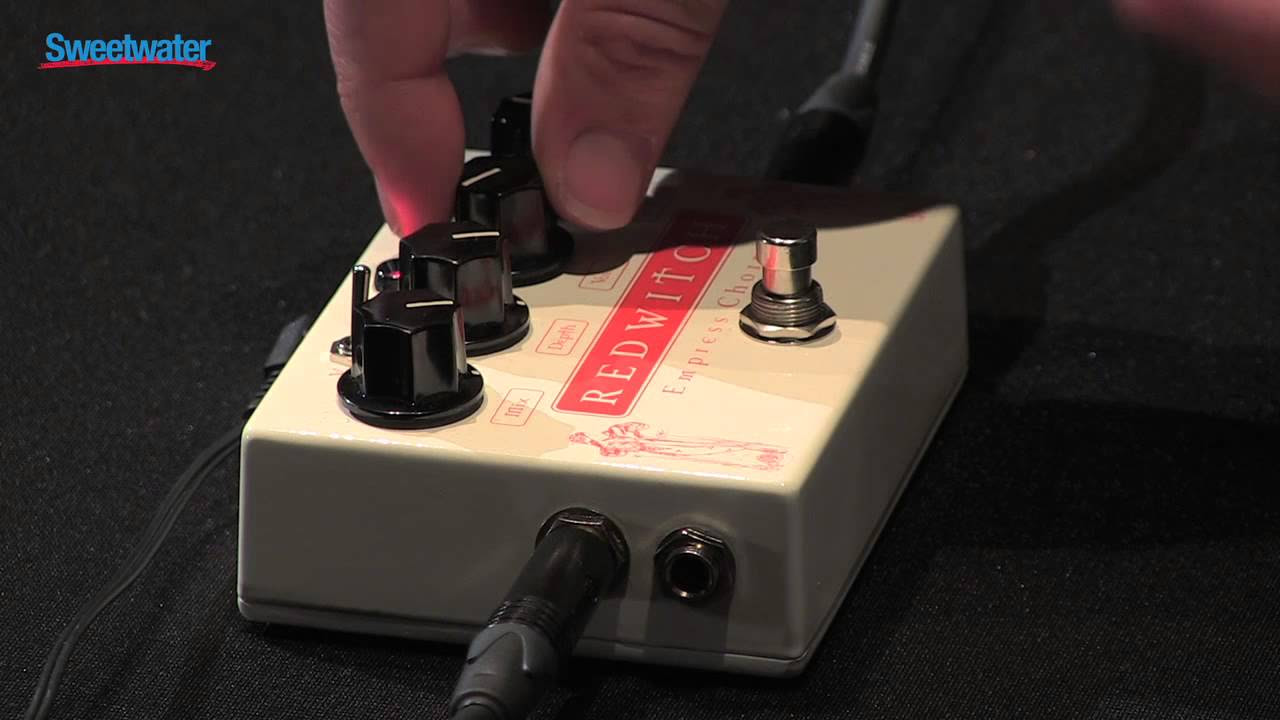 Red Witch Empress Chorus Effects Pedal Demo - Sweetwater Sound