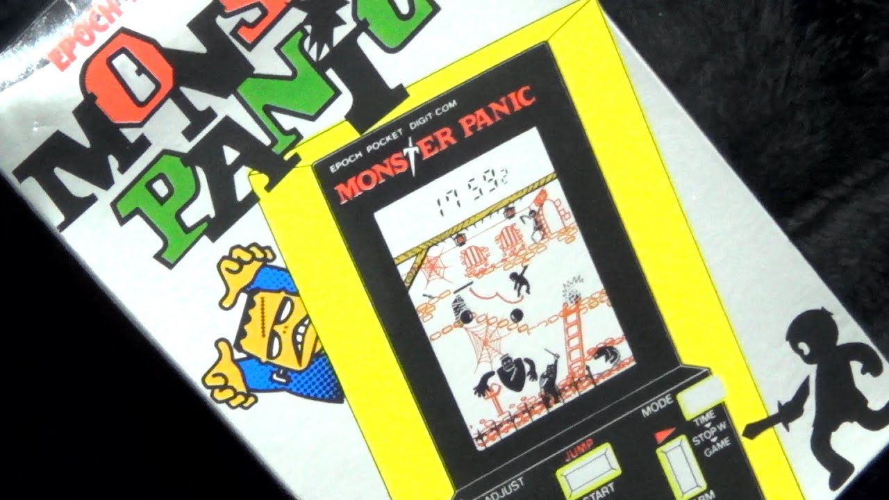 レトロ 電子ゲーム】エポック社 モンスターパニック 怪物 退治