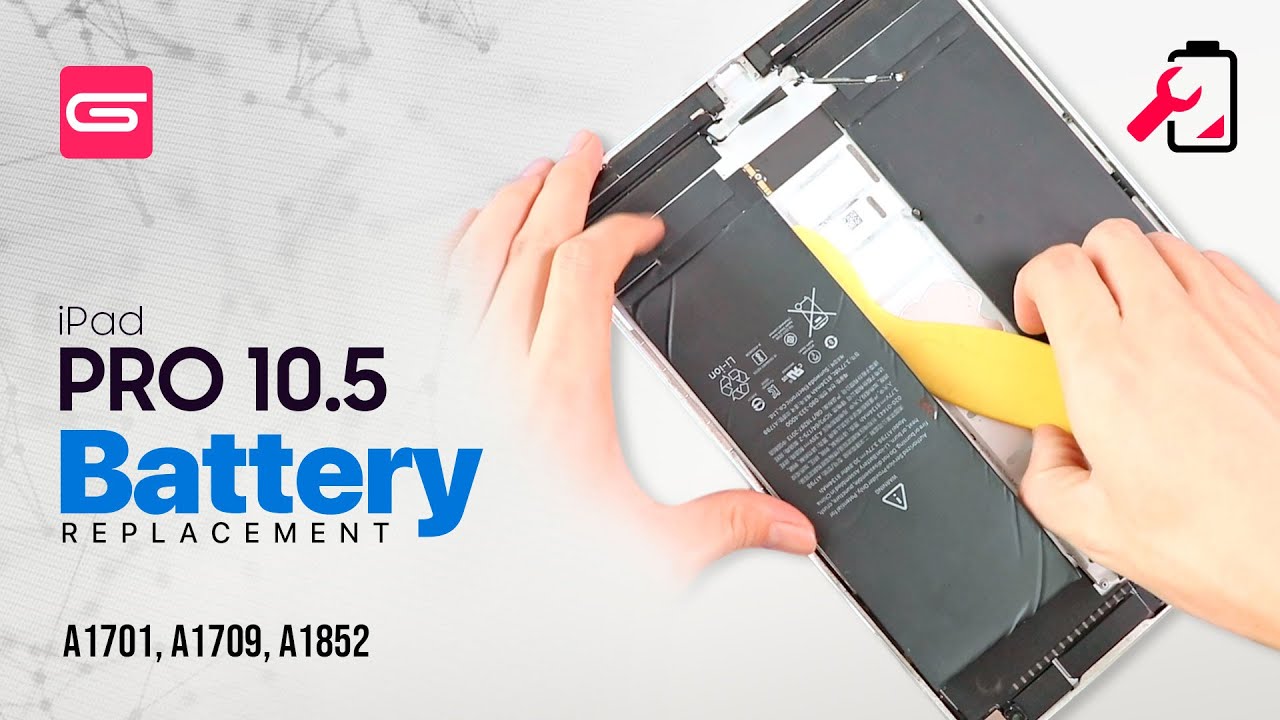 iPad Pro 10.5 Battery Replacement 2017 - YouTube